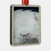 Arctisch zee-ijs 2 metalen ornament (Rechts)