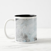 Arctisch zee-ijs 2 tweekleurige koffiemok (Links)