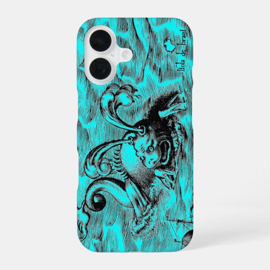 Arctisch Zeemonster iPhone 16 Hoesje (Achterkant)