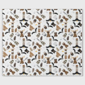 Arctische alaska-dieren 1 cadeaupapier (Vlak)