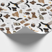 Arctische alaska-dieren 1 cadeaupapier (Hoek)