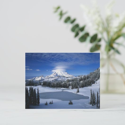 Arctische bergen briefkaart (Staand voorkant)