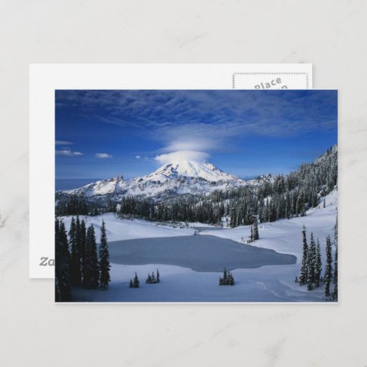 Arctische bergen briefkaart (Voorkant / Achterkant)