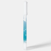 Arctische blauwe bevroren zilverspartijen Case-Mate iPhone case (Achterkant / Rechts)