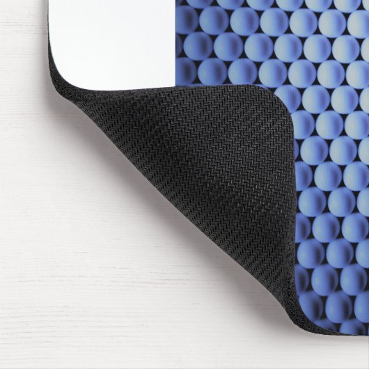 Arctische blauwe bollen muismat (Hoek)