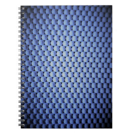 Arctische blauwe bollen notitieboek