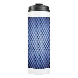 Arctische blauwe bollen thermosbeker