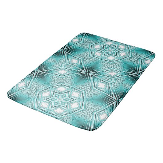 arctische caleidoscoop badmat (Gekanteld)