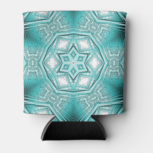 arctische caleidoscoop blikjeskoeler (Voorkant)