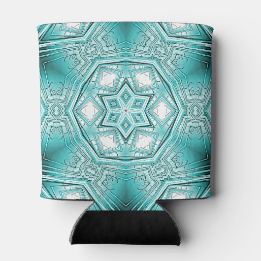 arctische caleidoscoop blikjeskoeler (Achterkant)