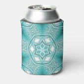 arctische caleidoscoop blikjeskoeler (Blikje Achterkant)