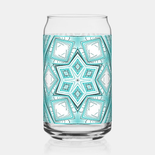 arctische caleidoscoop blikvorm glas (Links)