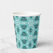 arctische caleidoscoop papieren bekers (Achterkant)