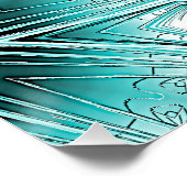 arctische caleidoscoop perfect poster (Hoek)