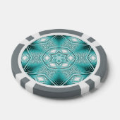 arctische caleidoscoop poker chips (Enkel)
