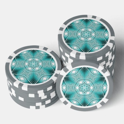 arctische caleidoscoop poker chips (Opstapeling)