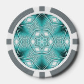 arctische caleidoscoop poker chips (Voorkant)