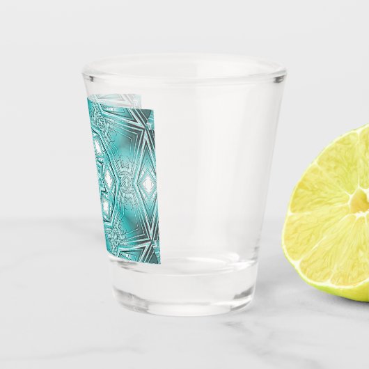 arctische caleidoscoop shot glas (Rechts)