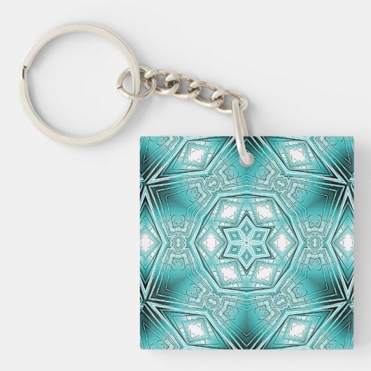 arctische caleidoscoop sleutelhanger (voorkant)