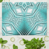 arctische caleidoscoop theedoek (Gevouwen)