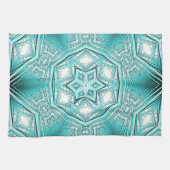 arctische caleidoscoop theedoek (Horizontaal)