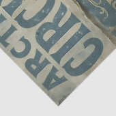 Arctische Circus Vintage Wintercarnaval Decoupage Tissuepapier (Detail)