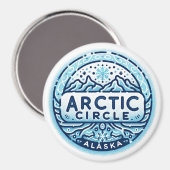 Arctische cirkel magneet (Voorkant / Achterkant)