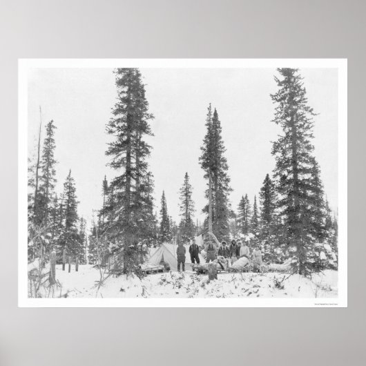 Arctische cirkelCampers 1919 Poster (Voorkant)