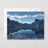 Arctische dag briefkaart (Voorkant / Achterkant)