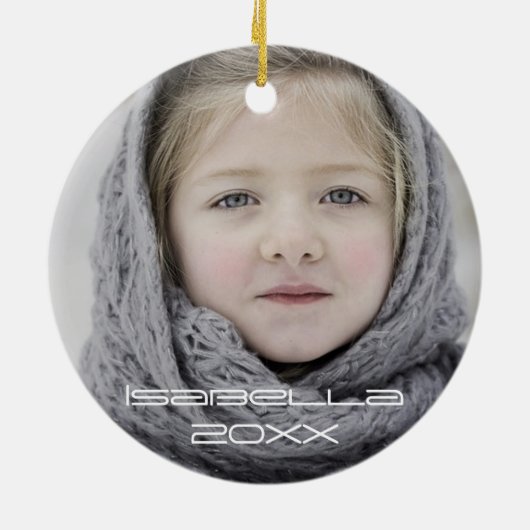 Arctische dieren keramisch ornament (Achterkant)