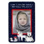 Arctische dieren magneet (Verticaal)