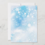 Arctische dieren uitnodiging (Achterkant)