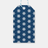 Arctische Dieren Winter Kinderen Verjaardag Bedank Cadeaulabel (Achterkant)