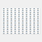 Arctische dieren, winterdieren inpakpapier vel (Voorkant 3)