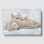 Arctische familie gastenboek (Voorkant)