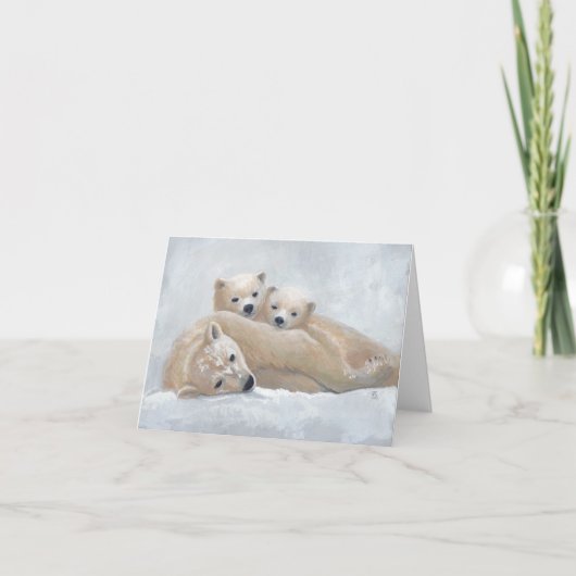 Arctische familie kaart (Voorkant)