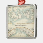 Arctische gebieden 2 metalen ornament (Links)