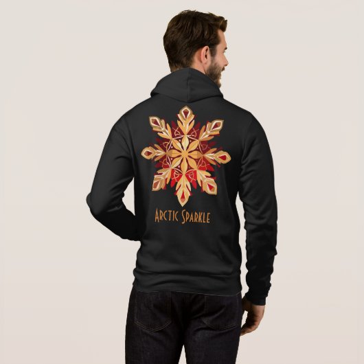 Arctische Glans Hoodie (Achterkant volledig)