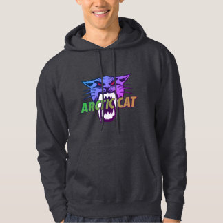 Arctische kat hoodie