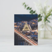 Arctische kathedraal Tromso Briefkaart (Staand voorkant)