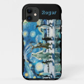 Arctische Lijn Dans Aanpasbaar  Case-Mate iPhone Case (Achterkant)