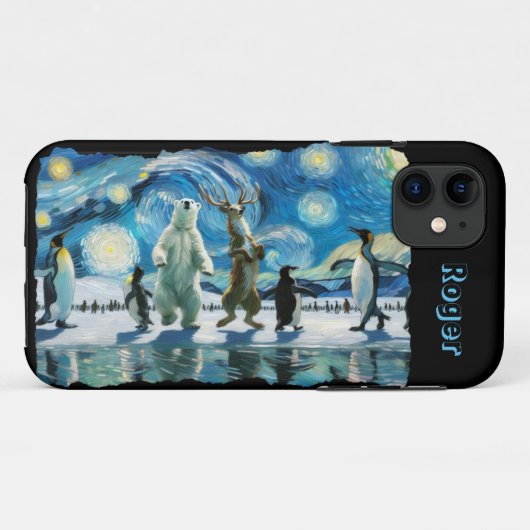 Arctische Lijn Dans Aanpasbaar  Case-Mate iPhone Case (Achterkant (horizontaal))