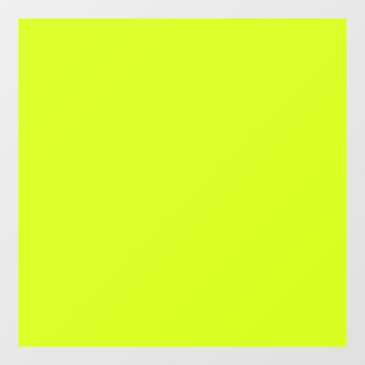 Arctische limoen (vaste kleur) raamsticker (Vel)