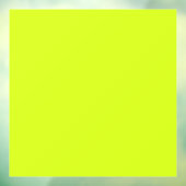 Arctische limoen (vaste kleur) raamsticker (Vel 3)
