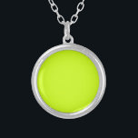 Arctische limoen (vaste kleur) zilver vergulden ketting<br><div class="desc">Arctische limoen (vaste kleur)</div>