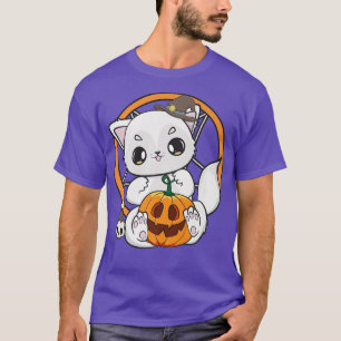 Arctische pompoen voor de kust van Kawaii Hallowee T-shirt