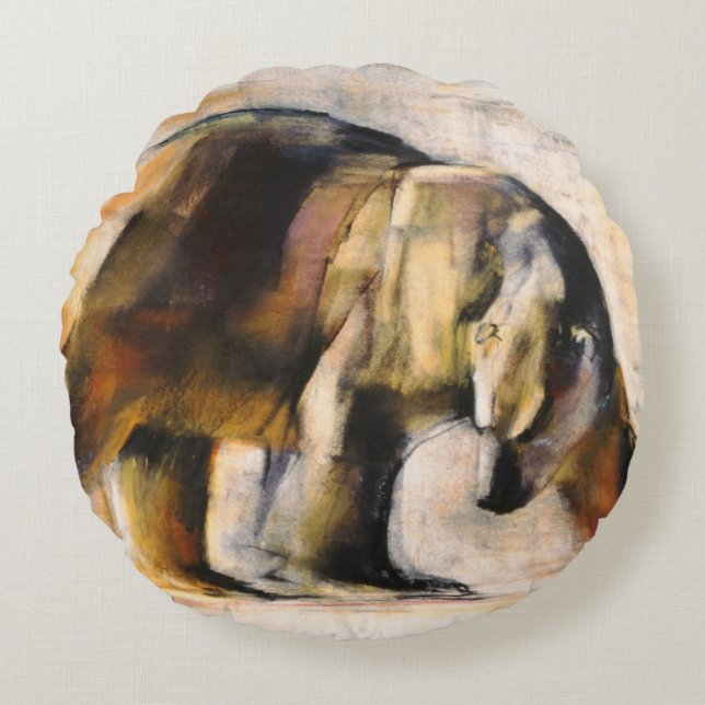 Arctische regio 1999 rond kussen (Voorkant)