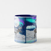 Arctische rendierziekte en kerstkerstman: Mok met (Center)