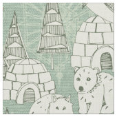 arctische retro stof (Close Up)