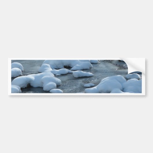 Arctische scène bumpersticker (Voorkant)